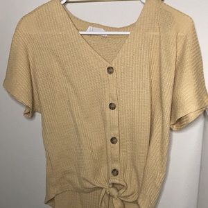~BUCKLE Yellow T-Shirt~